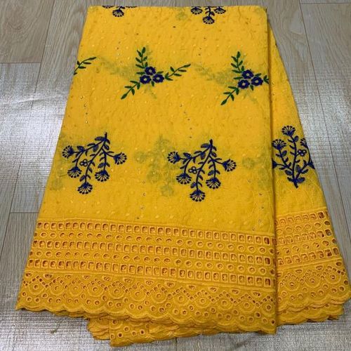 African Nigerian Tulle Lace Fabric For Sewing Voile Wedding Embroidery Dress Cotton Party Guipure Late 2024