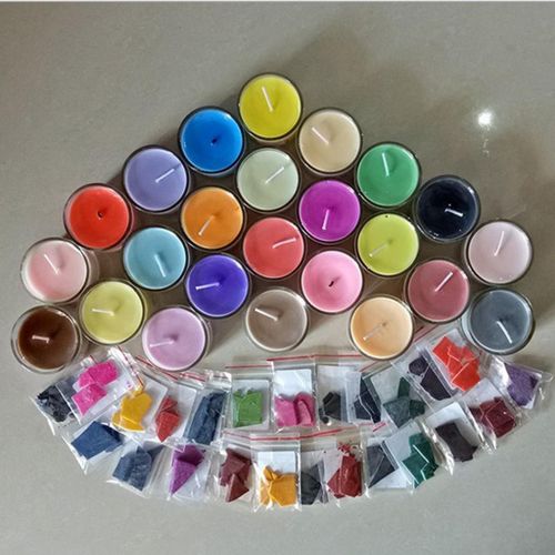 5g Natural Soy Wax Candle Oil Colouring Dye Chips DIY Candle Sky Blue
