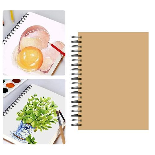 8K A4 16K 45 Sketch Book, 30 Sheets, Spiral Bound Artist Sketch Pad,