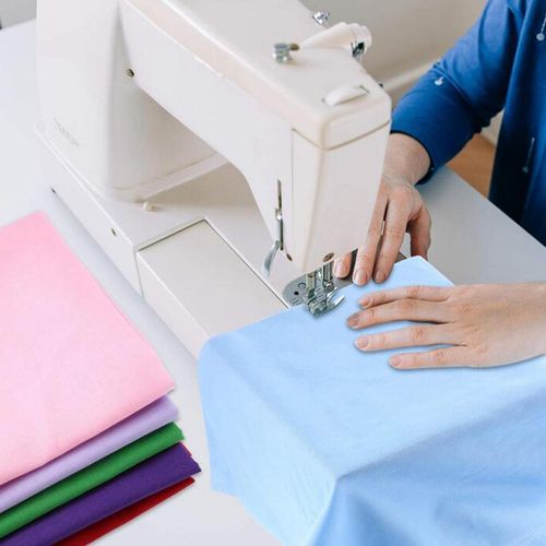 9Pc 100% Cotton Fabric Squares Bundle for DIY Sewing Quilting