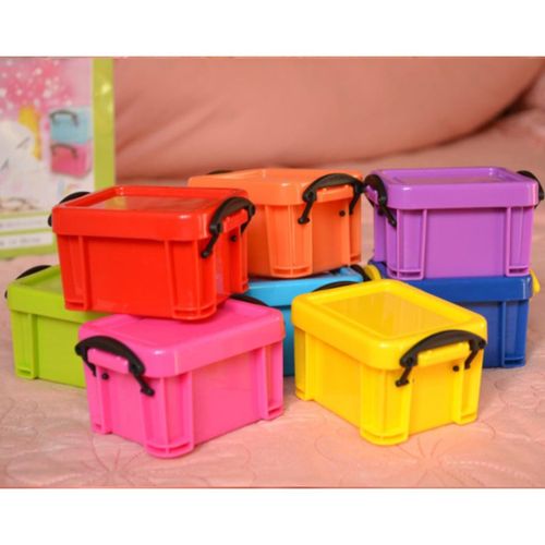 2x Mini Memory Lock Boxes Accessories Tools Organizer