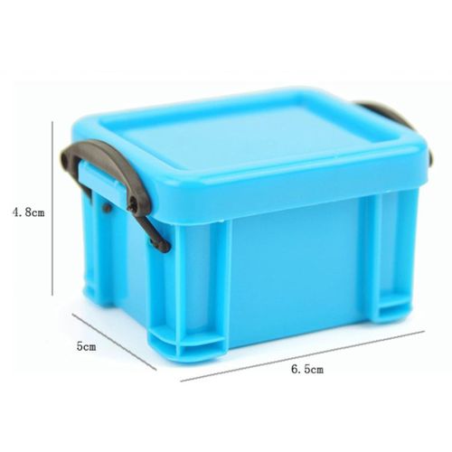 2x Mini Memory Lock Boxes Accessories Tools Organizer