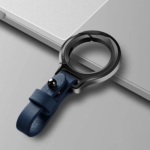 Keychain Waist Belt Buckle Carabiner Car Pendant Key Holder Luxury High-end Gifts Waist Hang Anti Loss Keychain-J_GRAY