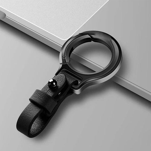 Keychain Waist Belt Buckle Carabiner Car Pendant Key Holder Luxury High-end Gifts Waist Hang Anti Loss Keychain-J_GRAY