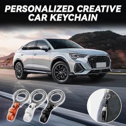 Keychain Waist Belt Buckle Carabiner Car Pendant Key Holder Luxury High-end Gifts Waist Hang Anti Loss Keychain-J_GRAY