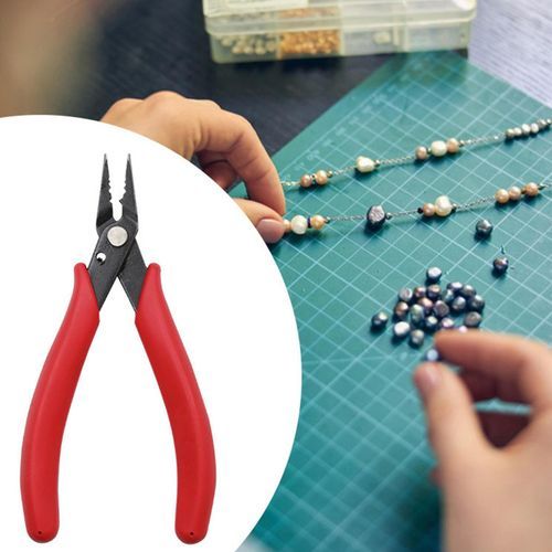 Bead Crimping Tool Steel Jewelry Making Pliers For
