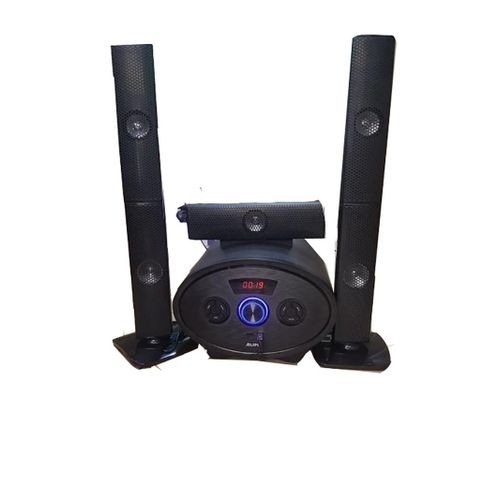 Global Star 3.1 Multimedia Speaker System With Clear Sound And Wireless Function Plus Remote Control-Black