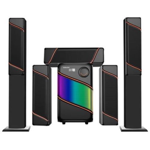 Global Star 5.1 Hometheatre Sound System With Very Clear Sound-Black