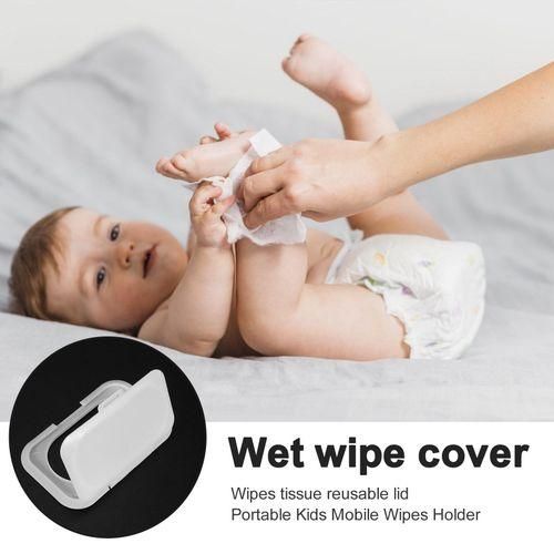 915 Generation 10Pcs Reusable Baby Wipes Lid Baby Wet Wipes Cover Tissues