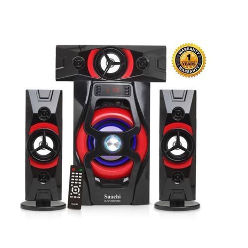 Saachi 3.1 Channel FM Multi-Media Bluetooth Speaker -Black