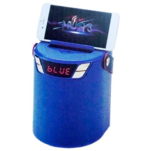 Wster WS-1660 Wireless Portable FM Radio Speaker - Blue