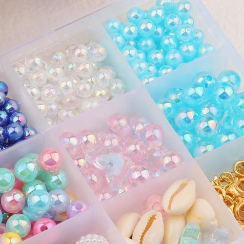 Bracelet Beads Kit 15 Grids DIY Beaded Bracelet DIY Trendy