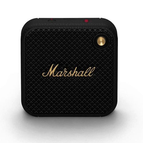Marshall Willen Wireless Bluetooth  Waterproof Callable Portable Speaker- Black