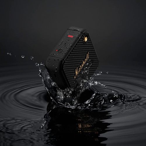Marshall Willen Wireless Bluetooth  Waterproof Callable Portable Speaker- Black