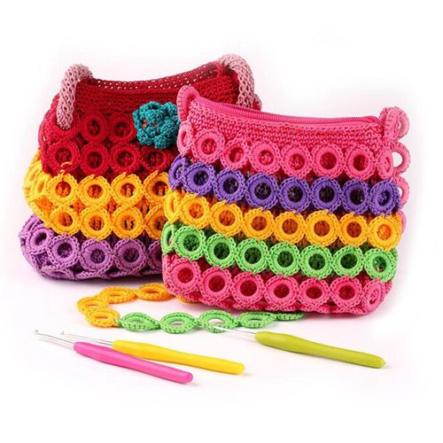 52/62x Crochet Hooks Set Knitting Needles Kit with Case DIY 62Pcs