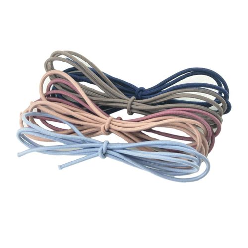5 Meters Mixed Solid Round Rubber Cord Elastic String DIY