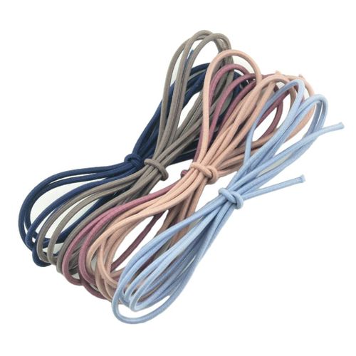 5 Meters Mixed Solid Round Rubber Cord Elastic String DIY