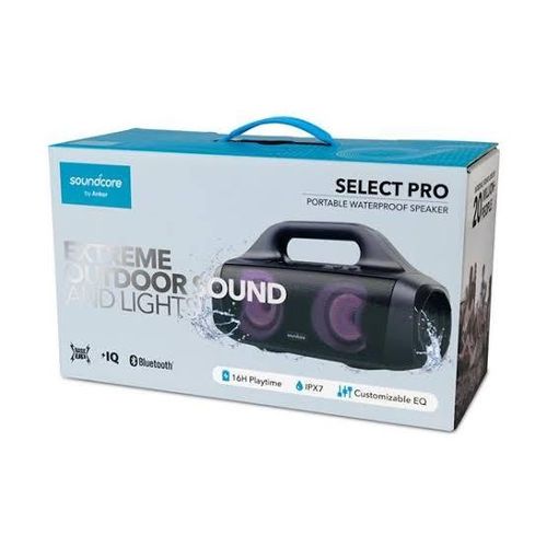 Anker Select Pro Outdoor Bluetooth Speaker Black