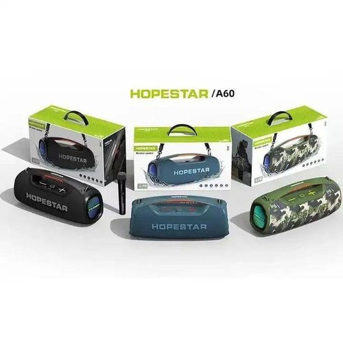 Hopestar Water Proof Wireless Speaker Subwoofer With Long Hours Of Playtime-Multicolour