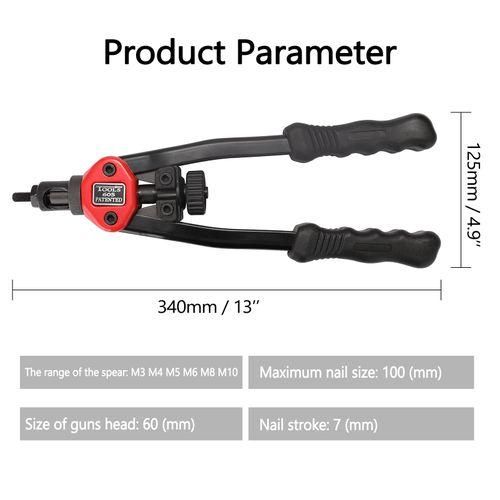 Laborsaving Hand Riveter BT605 Manual Rivet Machine