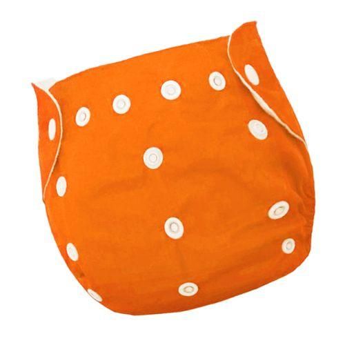 Kids Cloth Diapers Waterproof Diaper Pants Breathable Nappy Orange