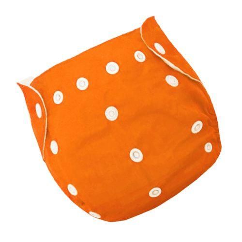 Kids Cloth Diapers Waterproof Diaper Pants Breathable Nappy Orange