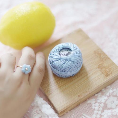 Rhapsody Premium Quality 12 Balls Size 8 Pearl Cotton Embroidery Thread For Cross Stitch Diy Crochet Mercerized Egyptian Cotton