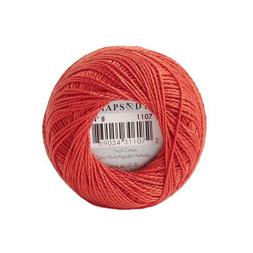 Rhapsody Premium Quality 12 Balls Size 8 Pearl Cotton Embroidery Thread For Cross Stitch Diy Crochet Mercerized Egyptian Cotton