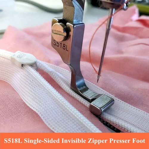 Narrow Zipper Presser Foot Replacement Invisible Zipper Foot