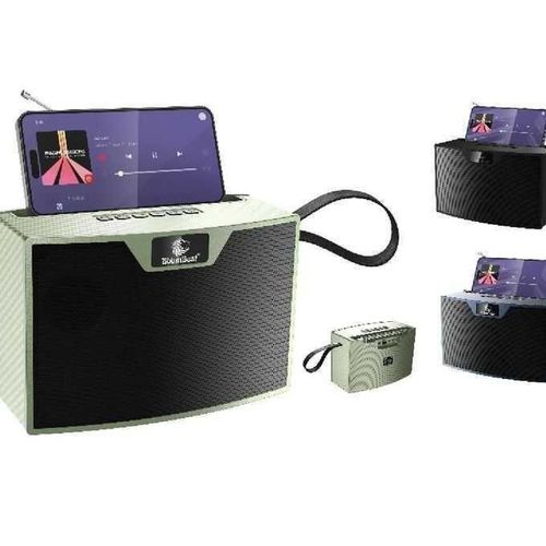 BoomBest Powerful Bluetooth Wireless Speaker With Radio-Black