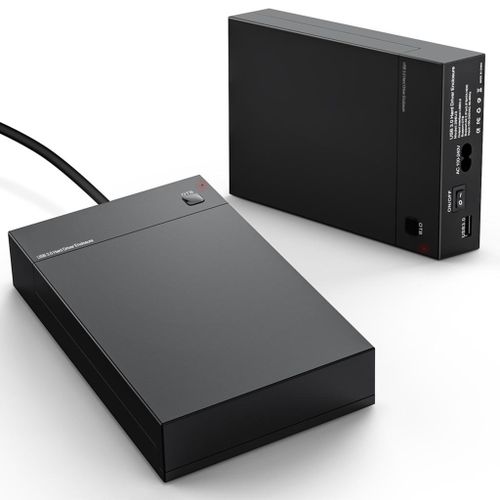 HDD SSD Case 3.5 2.5 to USB 3.0 External Hard Drive Enclosure EU
