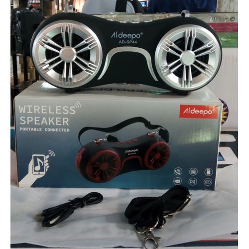 Aldeepo Bluetooth Wireless Speaker With Handle/Color Varies -Multicolour