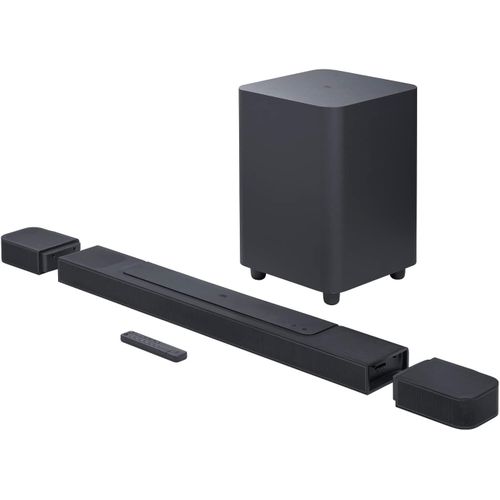 Jbl Bar 1000: 7.1.4-Channel soundbar with Detachable Surround Speakers, MultiBeam&trade; Dolby Atmos&reg; and DTS:X -  Black