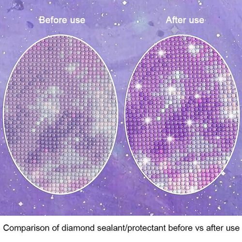 120ml Diamond Painting Sealer 5d Diamond Painting Transparent Art Glue Permanent Hold Shine Effect Fixed Wallpaper Adhesive