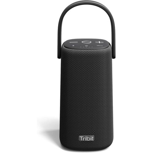 Tribit StormBox Pro Portable Bluetooth Speaker 40W with High Fidelity 360&deg; Sound,3 Drivers & 2 Passive Radiators,Exceptional Exclusive XBass Tech,IP67 Waterproof,24H Playtime - Black