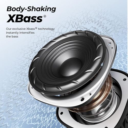 Tribit StormBox Pro Portable Bluetooth Speaker 40W with High Fidelity 360° Sound,3 Drivers & 2 Passive Radiators,Exceptional Exclusive XBass Tech,IP67 Waterproof,24H Playtime - Black