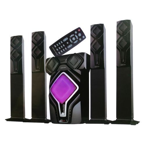 Golden Tech 5.1 Channel Multimedia System/Sub-woofer - Black