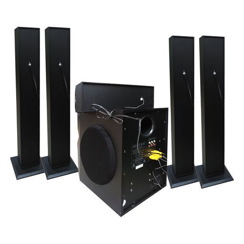 Golden Tech 5.1 Channel Multimedia System/Sub-woofer - Black