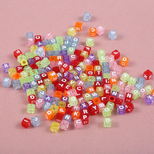 Bead Bracelet Making Kit with Mixed Color Animal Fruit Flower Letter Beads for Jewelry Making Handmade DIY Bracelet Necklace NO5114