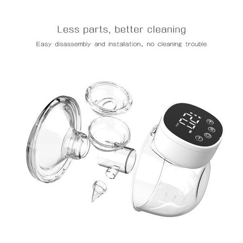 New Upgrades Wearable Breast Pump Hands Free Electric Portable Wearable Breast Pumps BPA-free Breastfeeding Milk Collector