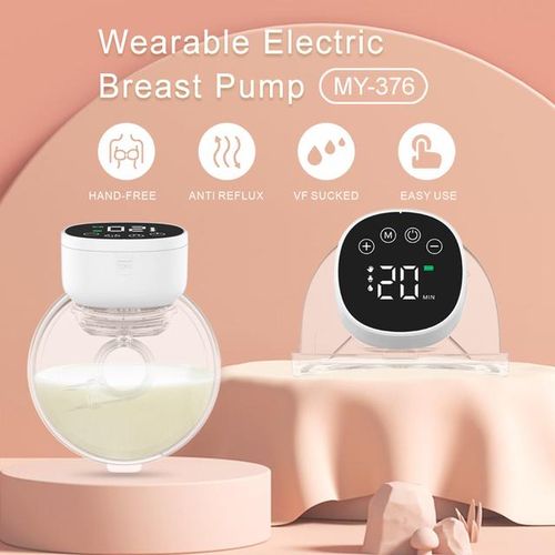New Upgrades Wearable Breast Pump Hands Free Electric Portable Wearable Breast Pumps BPA-free Breastfeeding Milk Collector