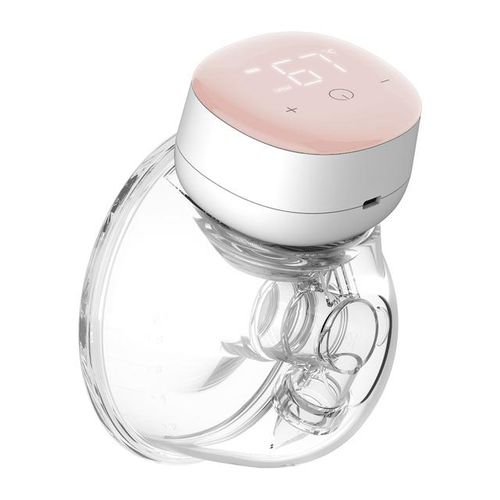 YOUHA Double Wearable Breast Pump + 10pcs Milk Storage Bags Hands Free Electric Breast Pump 24mm/28mm Breast Shield 240ml