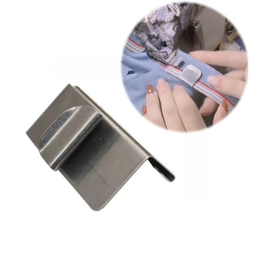 Industrial Overlock Sewing Machine Upper Sleeve Rule Seam Hemmer Guider Hem Guider Lap Seam Folder Lap Seam Folder