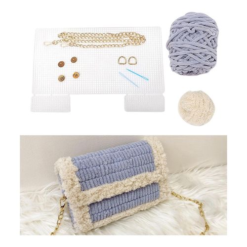 Diy Bag Making Kit For Women Handmade Set Blue