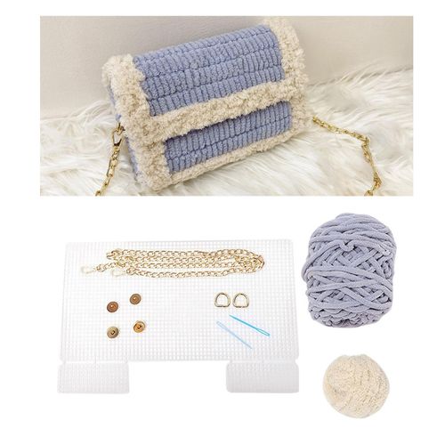 Diy Bag Making Kit For Women Handmade Set Blue