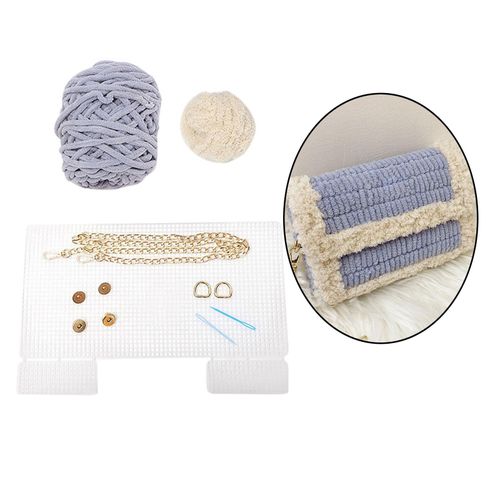 Diy Bag Making Kit For Women Handmade Set Blue