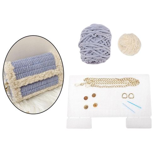 Diy Bag Making Kit For Women Handmade Set Blue