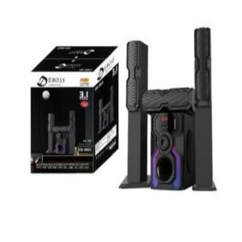 Global Star Home Theater Speaker System 3.1 Hifi Enabled - Black