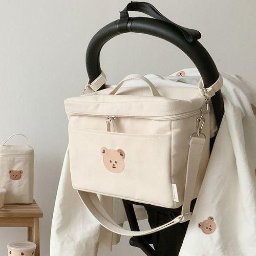 Multifunctional Baby Bag Diaper Bags Waterproof Embroidery Thermal Insulation Breast Milk Mommy Bag Fashion Food Storage Bags