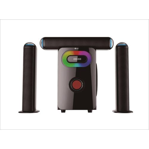 Sayonapps 3.1 Ch Multimedia Surround Speaker Home Theare System With Led Display-Black